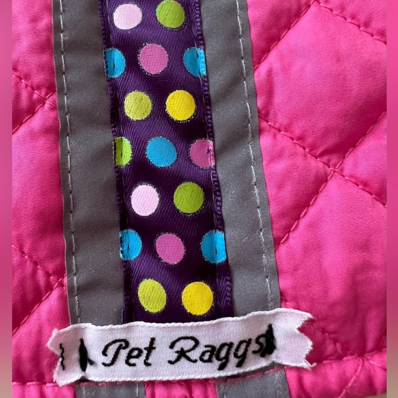 Designer Pink Quilted Jacket - Picture 6 of 7